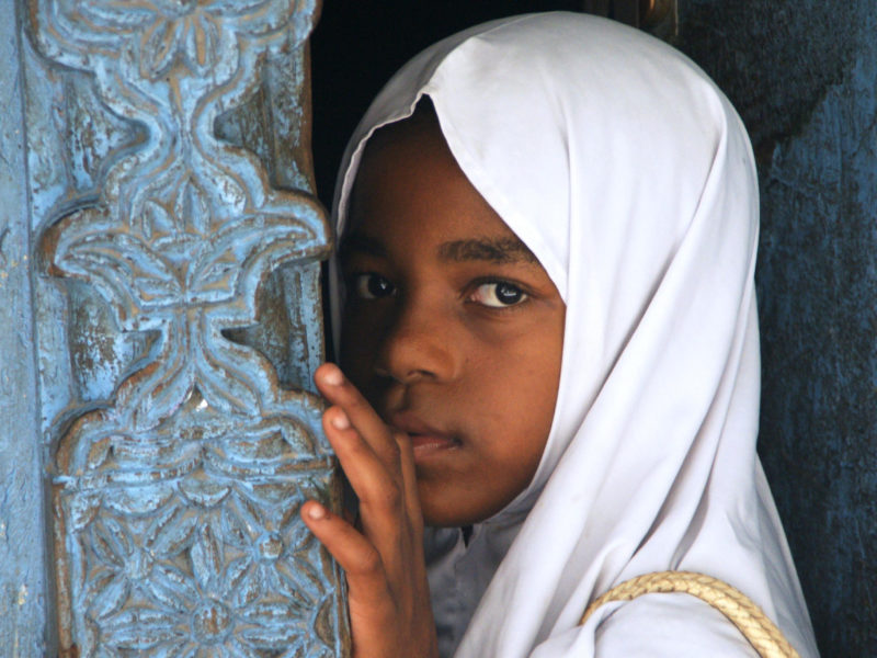 A girl in Zanzibar, Tanzania, Courtesy of Photoshare.