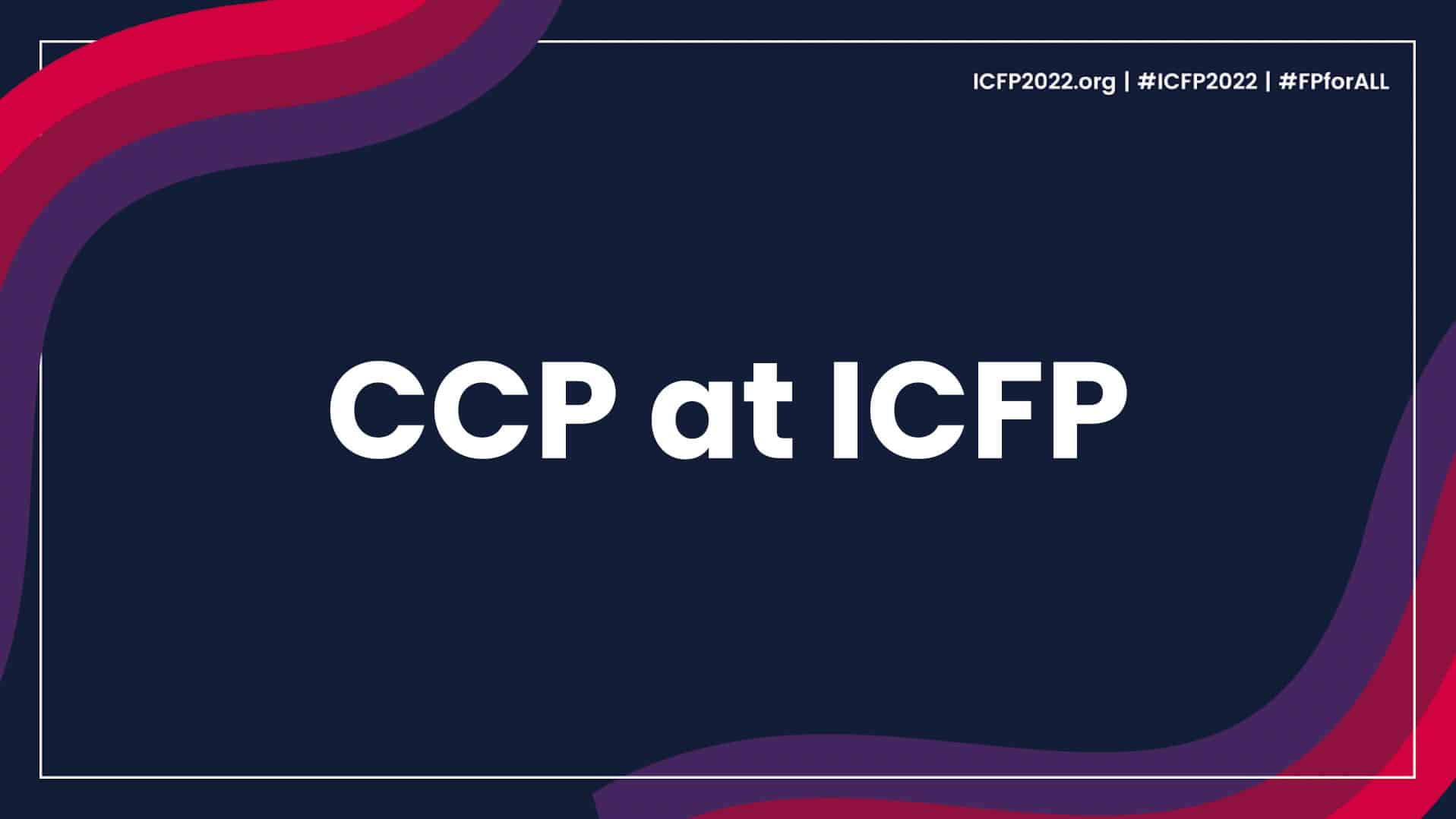 CCP at the International Conference on Family Planning