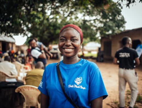 Knowledge SUCCESS project - USAID's flagship knowledge management project - Portrait of Ruth Alanana, 25, a Youth Data Advocate, during an outreach in Gidan Mai-Akuya, Lafia, Nassarawa, Nigeria on Saturday 17, September 2022.