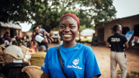 Knowledge SUCCESS project - USAID's flagship knowledge management project - Portrait of Ruth Alanana, 25, a Youth Data Advocate, during an outreach in Gidan Mai-Akuya, Lafia, Nassarawa, Nigeria on Saturday 17, September 2022.